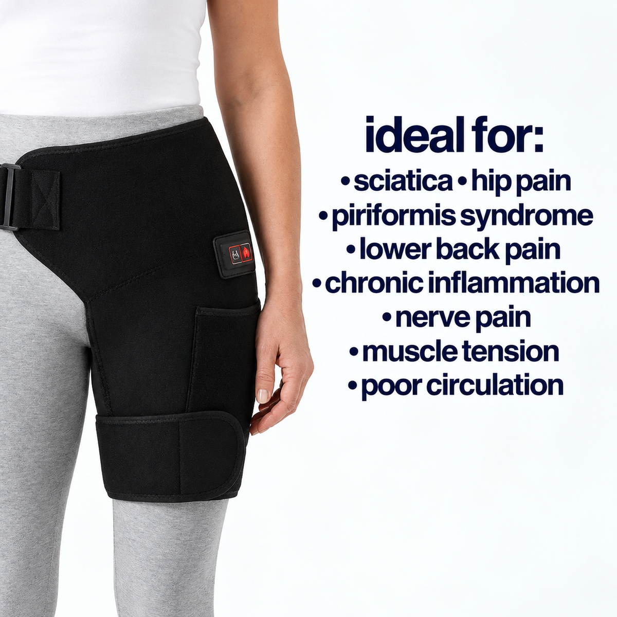 Lanhda 4-in-1 Hip Therapy Belt