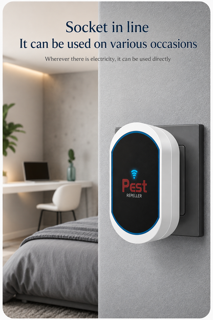 Ultrasonic Pest Repeller — Plug-In Electronic Pest Control (220V)
